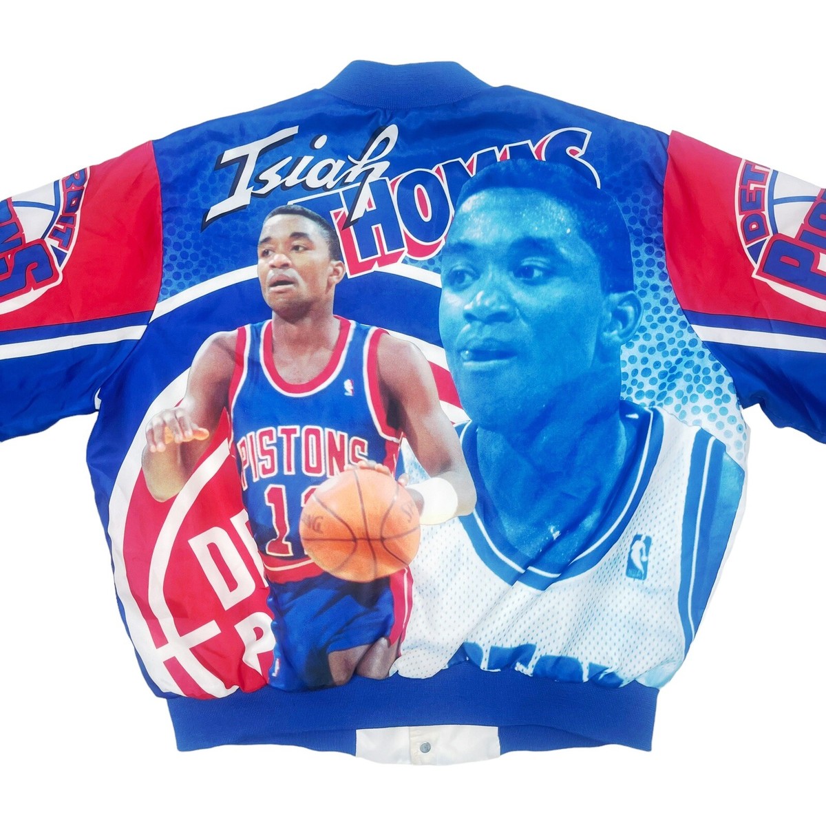 DETROIT PISTONS スタジャン Chalk Line VTG NBA DETROIT PISTONS ISIAH THOMAS CHALK LINE FANIMATION