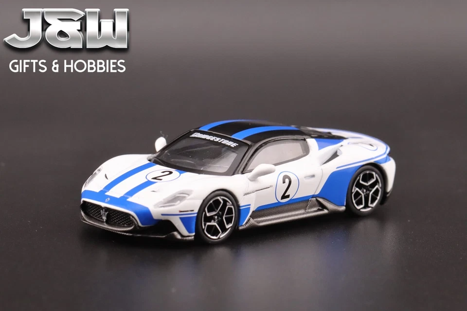 BBR Models Maserati MC20 #2 Maserati Performance Experience White 1/64 - Image 3 of 4