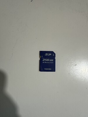 SDM2564B3 Toshiba 256MB SD Flash Memory Card