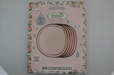 The Vintage Cosmetics Company 10 piece Washable mini Cleansing cloths