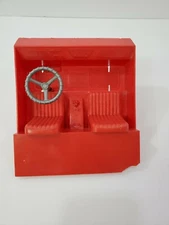 Marx Big Bruiser Super Highway Service Tow Truck Parts interior with steering W