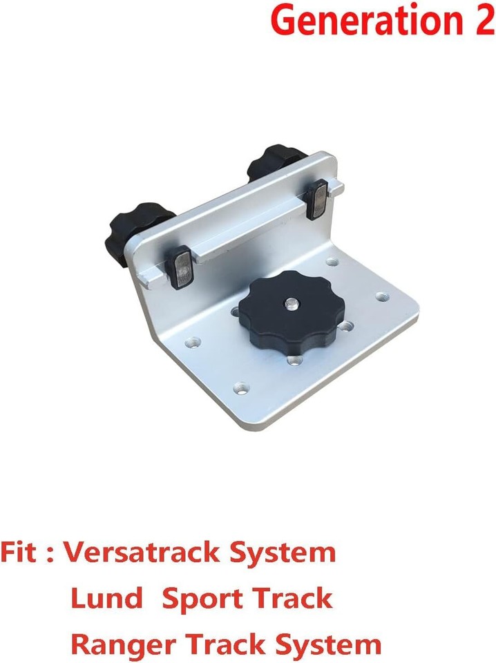 Versa Track Boat Accessories 90° Boat Track Bracket Universal