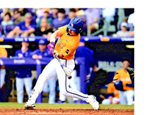 JAKE BROWN LSU TIGERS BASEBALL SIGNED/AUTOGRAPHED 8X10 PHOTO W/COA