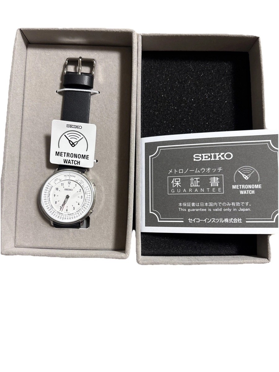 Seiko Metronome Watch SMW006A New Unused Rare Musician Seiko Metronome Watch SMW006A New Unused Rare Musician
