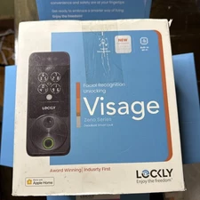 Visage Zeno Series Smart Lock, Facial Recognition & Fingerprint Keyless Entry...