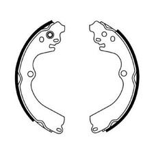 Bremsbackensatz hinten für Subaru Forester SF SG Impreza GC GD GFC GF | 2461813