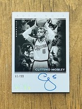 2020 NOIR-Cuttino Mobley Auto/99🔥Clippers Legend