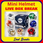 AFC EAST (4 NFL TEAMS) signed/autographed football mini-helmet LIVE BoxBreak