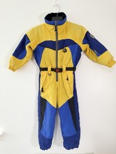 Obermeyer Kids Ski Preschool I Grow One Piece Snowsuit Blue Retro Winter Snow