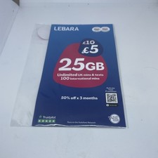 SIM Card, Unlimted Data SIM for £12.50, Half Price for First 3 , No Contract,...