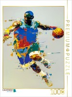 Calvendo Puzzle Basketball, Between Impulse And Impression | 1000 Pieces, Finish