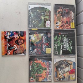 Sega Dreamcast Game Bundle Multiple Games