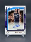 2024-25 Panini Donruss Rated Rookie Signatures Devin Carter #256 Rookie Auto RC