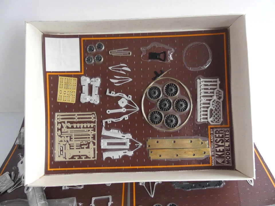 KEYSER MODEL KITS METAL HO LOCOMOTIVE A VAPEUR DU PO 230 G - Photo 4/4