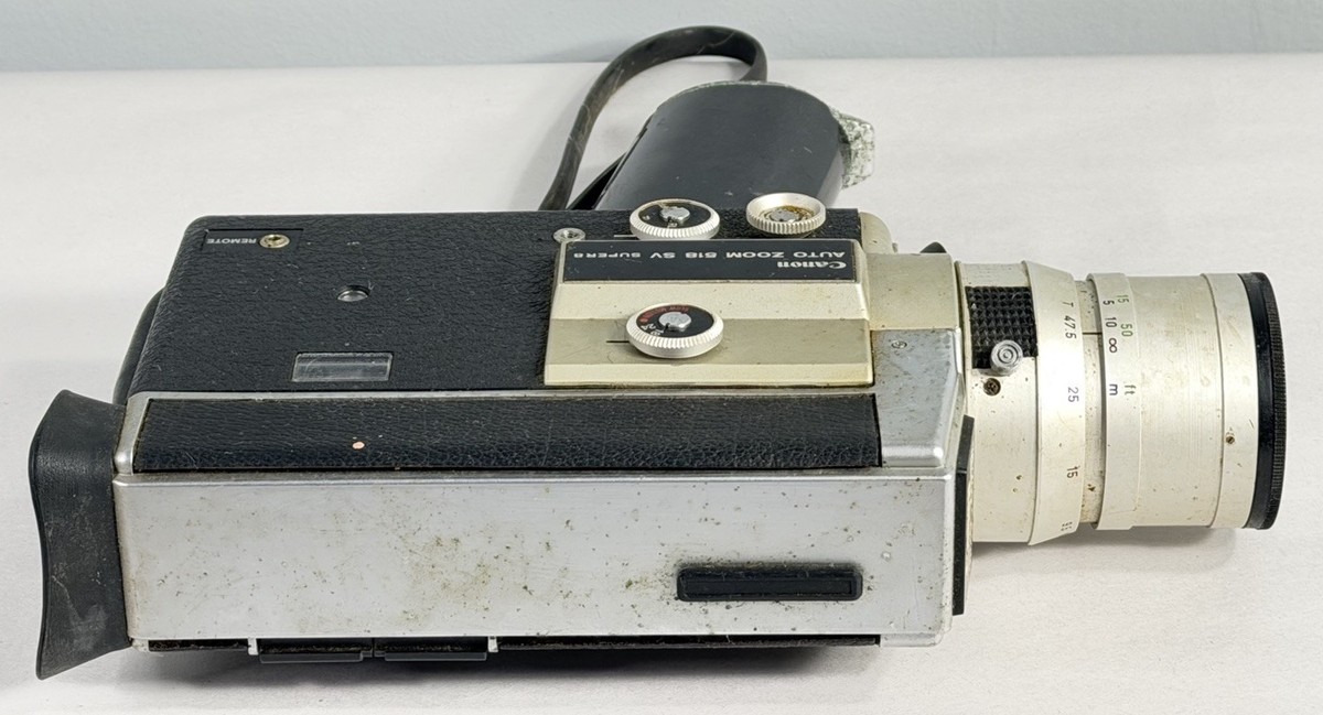 Canon Auto Zoom 518 SV Super 8 Movie Camera UNTESTED Parts Only | eBay