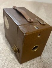 Vintage Eastman Kodak Fiftieth Anniversary Brownie Box Camera, Very nice.