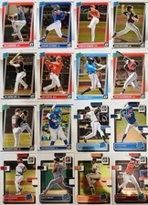 (16) Card 2021-22 Panini Donruss Optic Baseball Rated Rookie RC Prospect Lot BV$