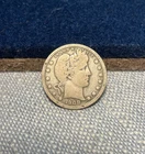 (#101935) Barber Quarter: 1908 S  VG+/Fine     KEY DATE!