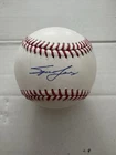 spencer jones signed autographed omlb baseball yankees JSA Witness