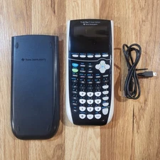 Texas Instruments TI-84 Plus C Silver Edition Color Graphing Calculator WORKS