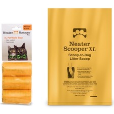 Neater Pets Scooper XL Size Extra-Capacity 1 Count Pack of 1 , Orange