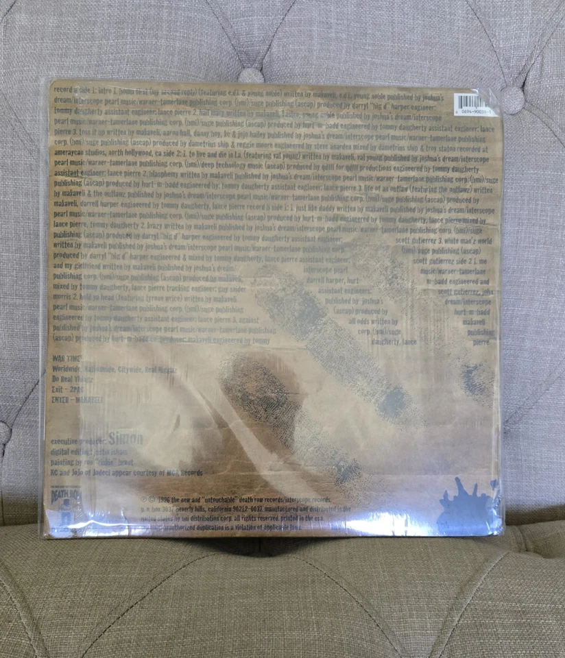 Makaveli - The Don Killuminati 7 Day Theory - промо-копия для диджея - первая американская пресса... - Изображение 2 из 4