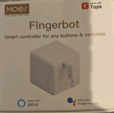 MOES Bluetooth Smart Fingerbot Button Pusher Wireless Switch Alexa Google APP