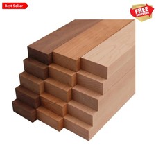 Sustainable 3/4" x 2" x 24" Hardwood Boards for Artisanal Crafting  Woodworking