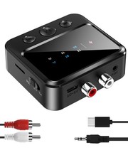 Bluetooth Audio Adapter for Home Stereo: Aux RCA Dual Transmitter Receiver fo...