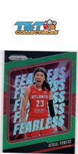 Aerial Powers 2024 Panini Prizm WNBA Fearless Green #13 Atlanta Dream 17a