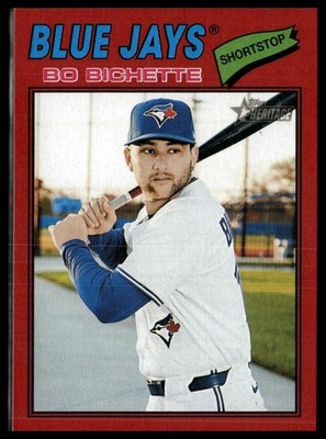 2026 Topps Heritage #122 Bo Bichette Red