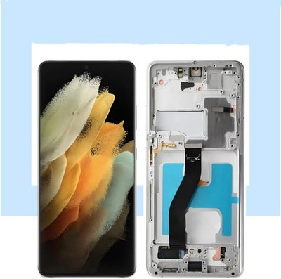 OEM For Samsung Galaxy S21 Ultra LCD Display Touch screen Digitiger Frame Glass