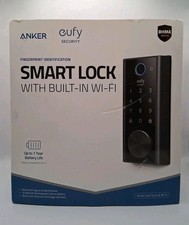 NIB ANKER Eufy Smart Fingerprint Lock W/ Wi-Fi Model T8520S