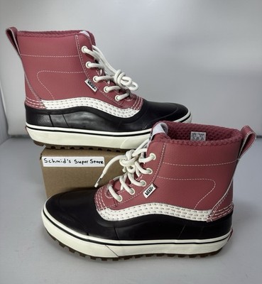 Vans MTE Standard Mid Waterproof Snow Boots Shoes Dark Port Men s 8.5 Women s 10