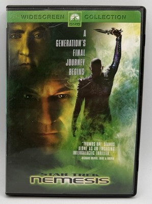 Star Trek Nemesis DVD Widescreen SCI-FI Patrick Stewart Jonathan Frakes 2003