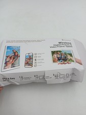 PhunkeeTree Wireless 10.1" Digital Picture Video Frame Tablet White LCD WiFi