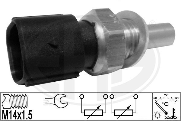 ERA 330856 Sensor, KüHlmitteltemperatur FüR MERCEDES-BENZ E-KLASSE (W124)-image