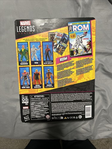 Marvel Legends Rom The Space Knight with ROM Mini-Comic action figure In Hand - 第 2/2 張圖片