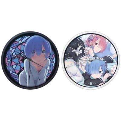 Re:Zero -Starting Life in Another World- Complete Set of 2 Wall Clock Japan B726