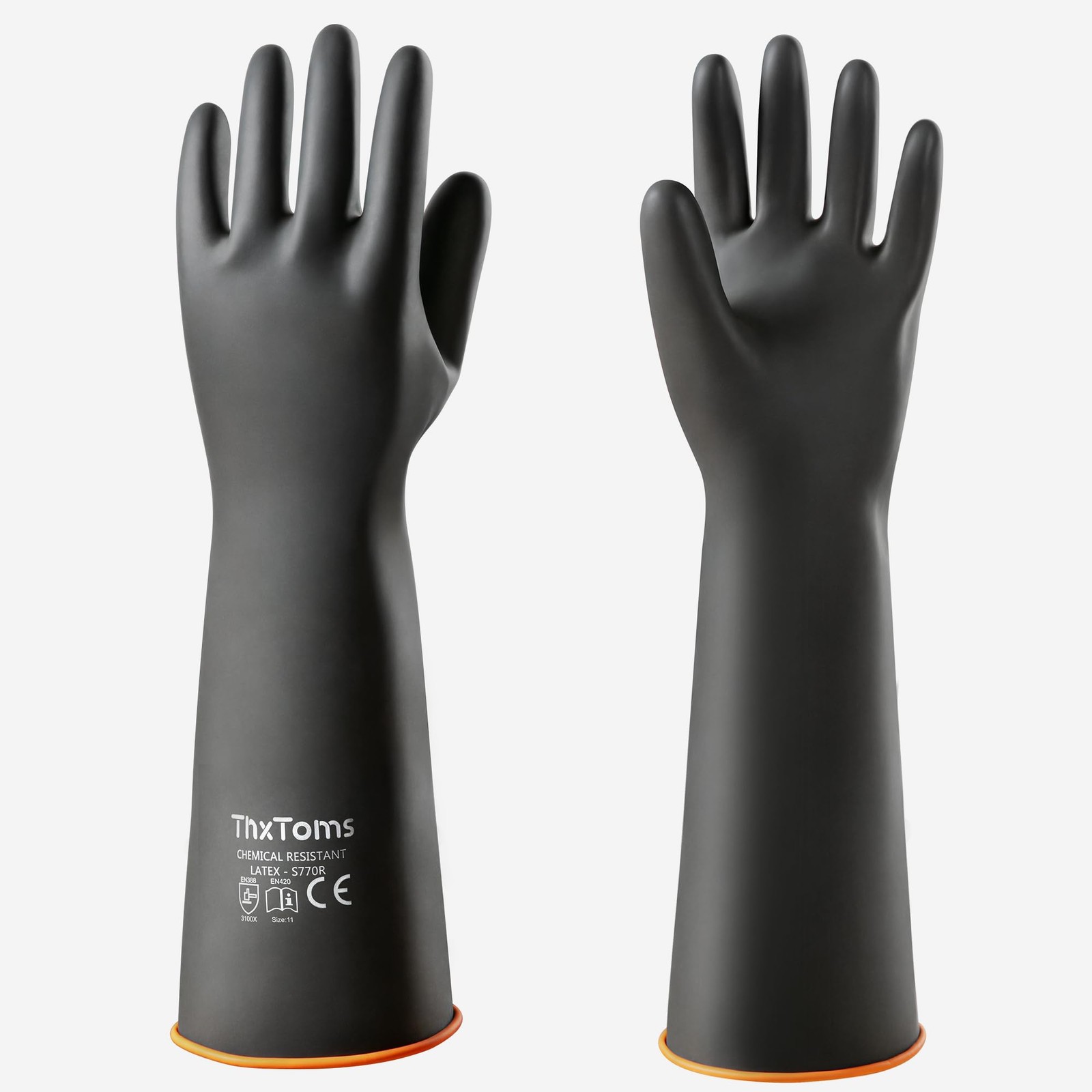 Gants en latex résistants pour entretien mécanique et rénovation