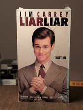 Universal Liar Liar VHS 1997 PG-13 Full Screen Jim Carrey Closed Captioned NTSC