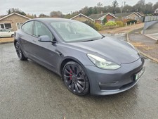 VAT Qualifying '71' reg Tesla Model 3 Performance May PX