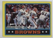 1986 Topps Cleveland Browns Bernie Kosar (C* on Copyright Line) #185 1oa8