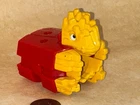 Changeables Transformer Large French Fries dinosaur 1990 McDonald’s HappyMealToy