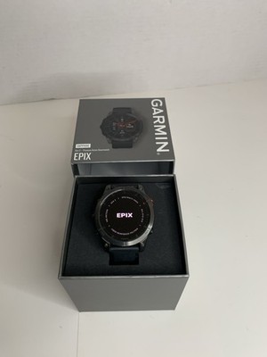 Garmin Epix (Gen 2) Sapphire Edition GPS Watch - Carbon Gray/Black 