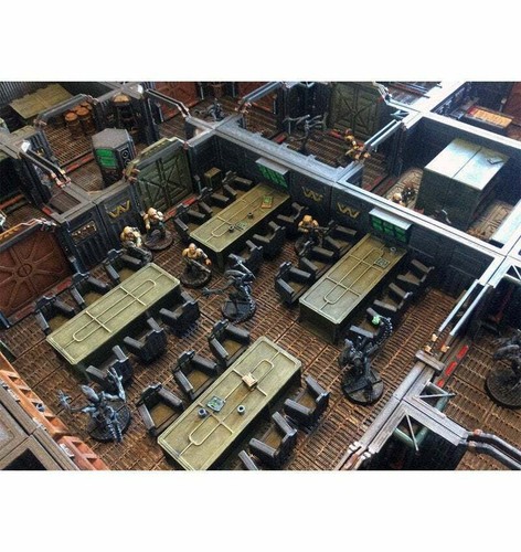 Small room - airlock | Legion Space Hulk Imperial Assault - Picture 8 of 8