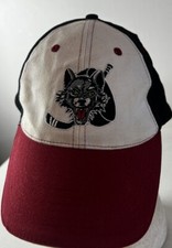 Chicago Wolves AHL Hockey Hat Cap Logo Strapback Carolina Hurricanes Affiliate