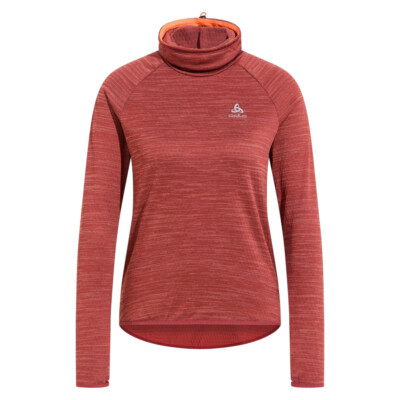 ODLO Damen Run Easy Warm Mid Layer, mittlere Schicht, Sportoberteil 