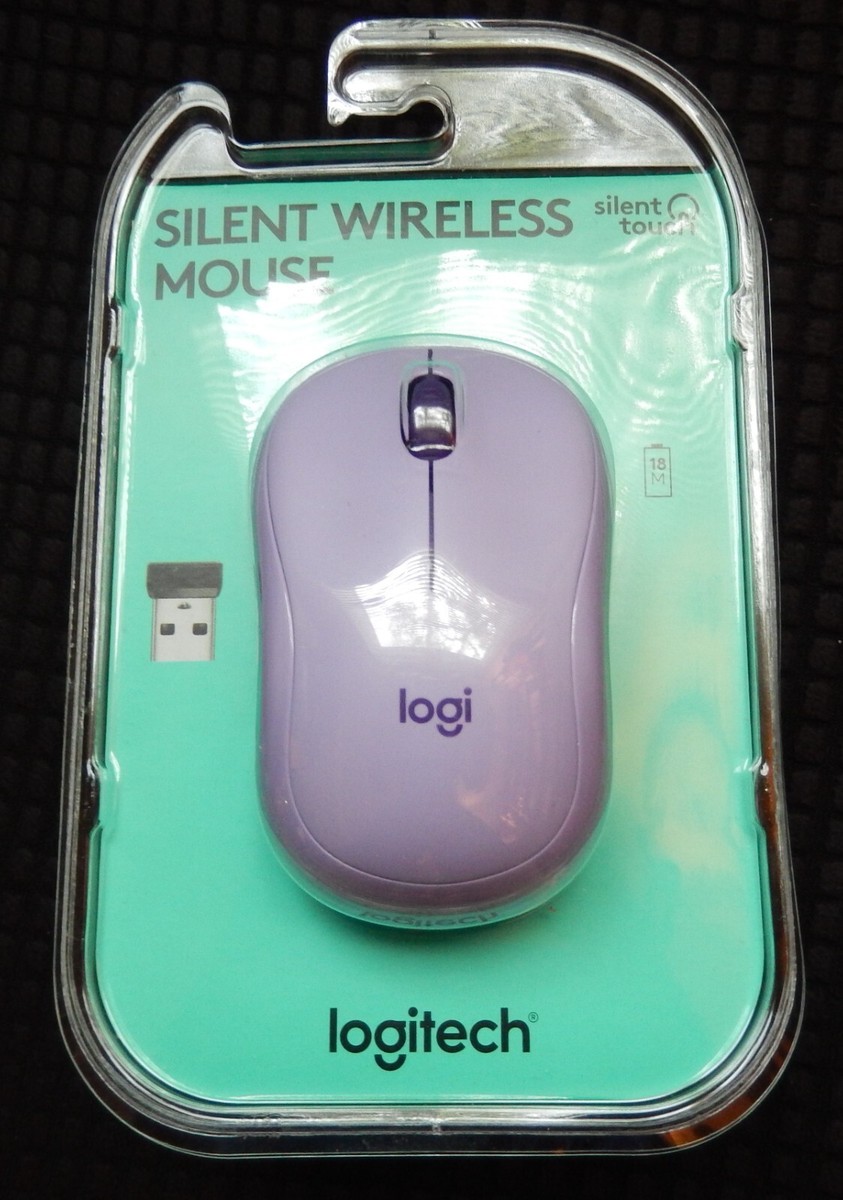 Logitech 2.4 GHz Silent Wireless Mouse W/USB Receiver Ambidextrous
