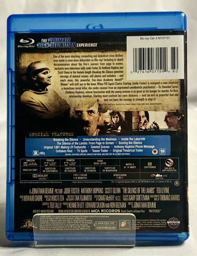 5 Blu-ray Movie Lot- Hallow Man, The Silence Of The Lambs, Red Dragon, & More! - Picture 3 of 16